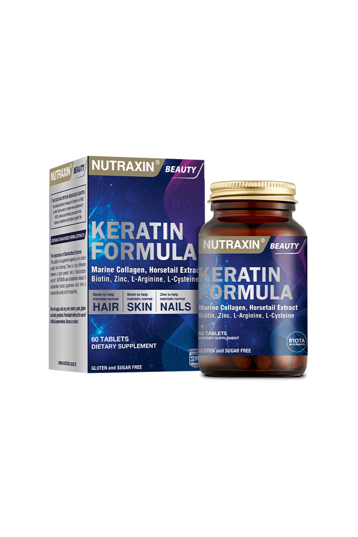 Nutraxin Keratin Formula 60 Tablet