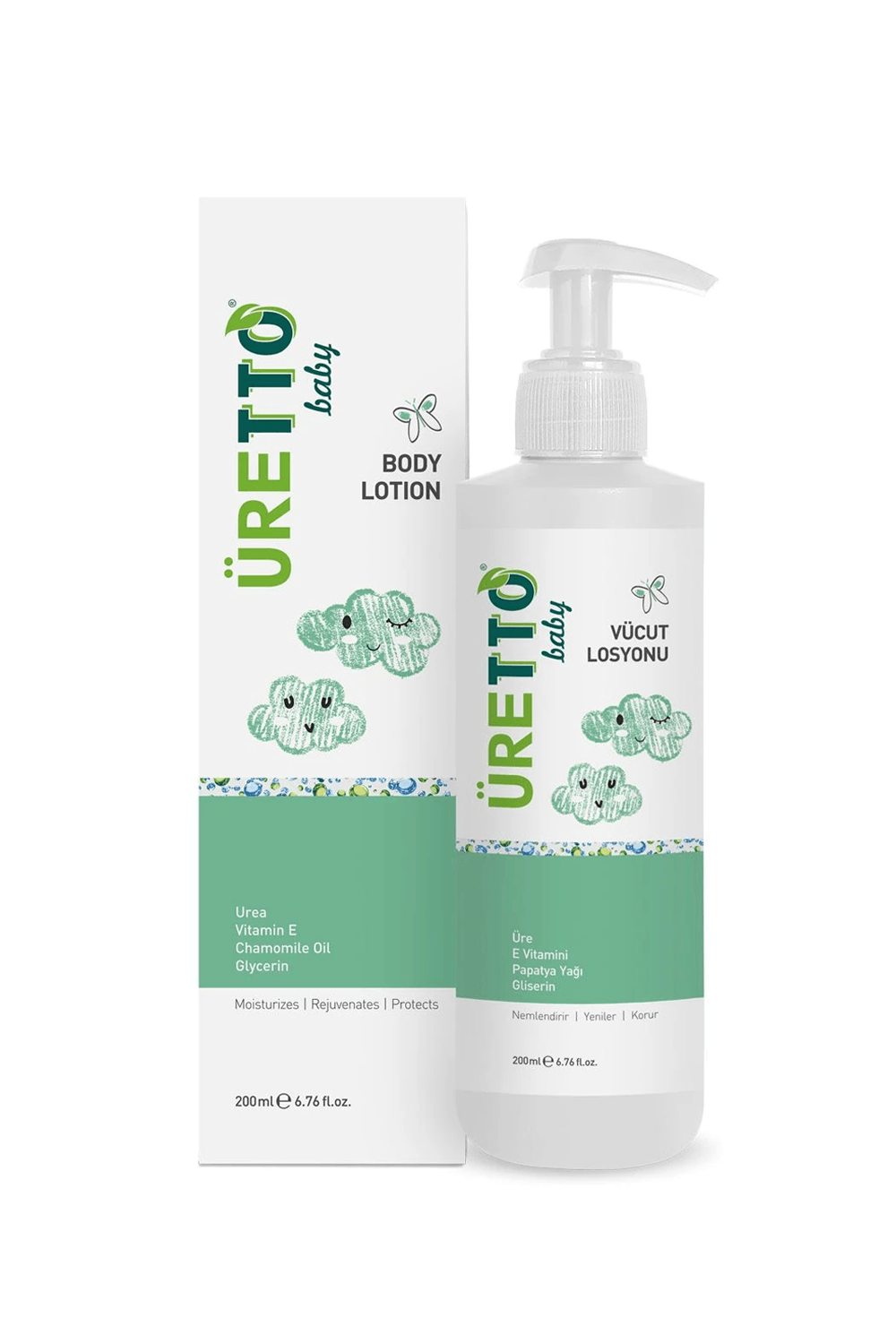 TTO Üretto Baby Vücut Losyonu 200 ml