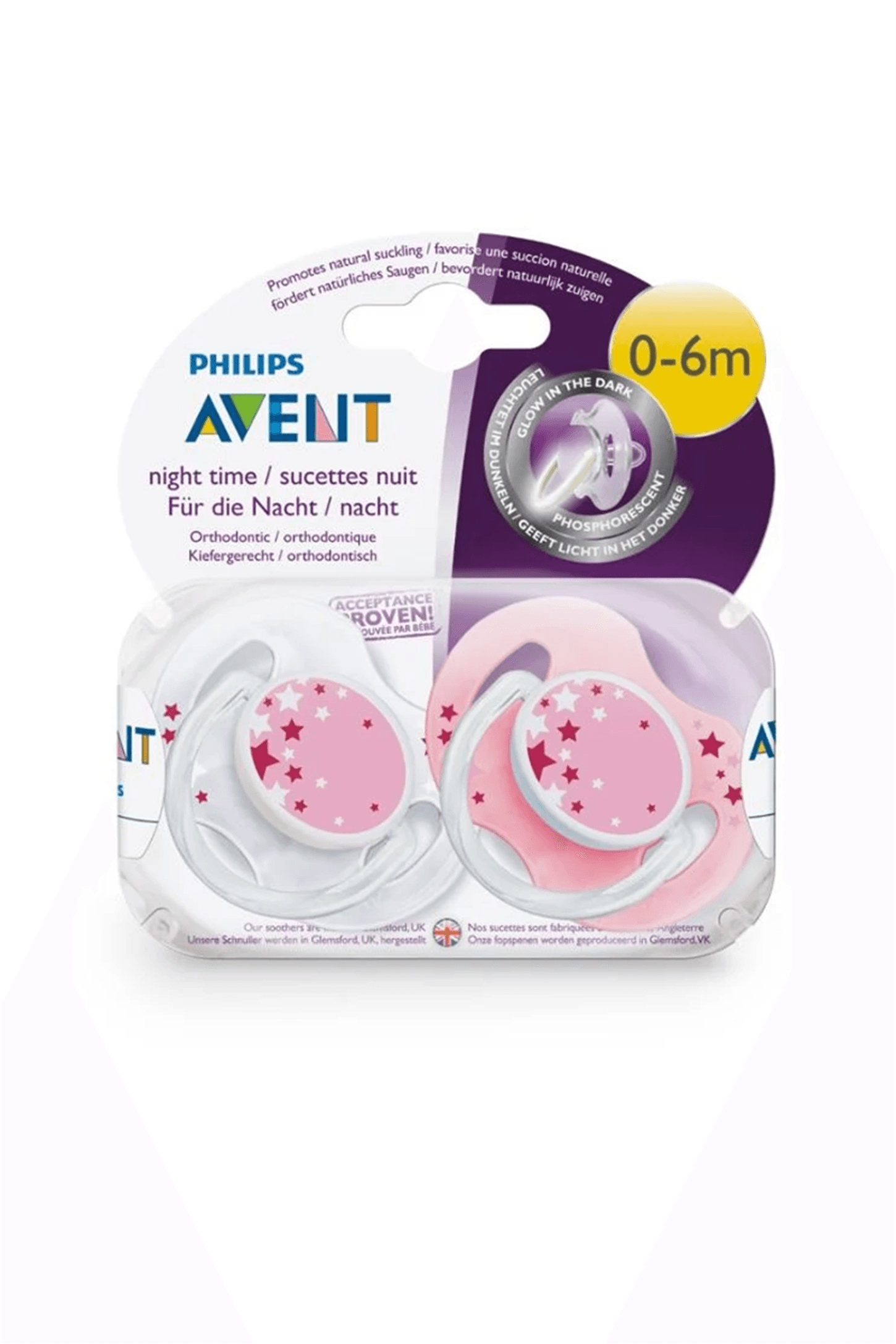 Philips Avent SCF 176/28 Night Time 0-6 Ay 2'Li Emzik