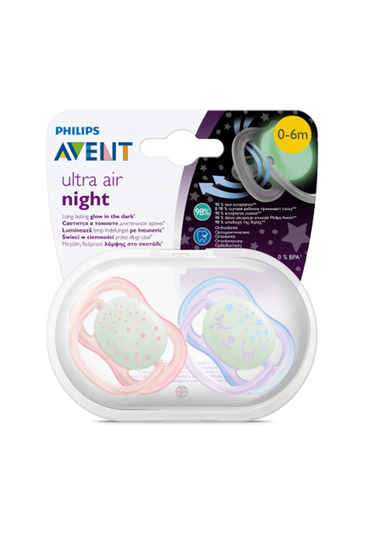 Philips Avent SCF 376/12 Ultra Air Emzik 0-6 Ay Krm.Par.Kız