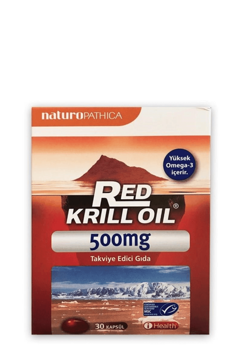 Red Krill Oil 500mg 30 Kapsül