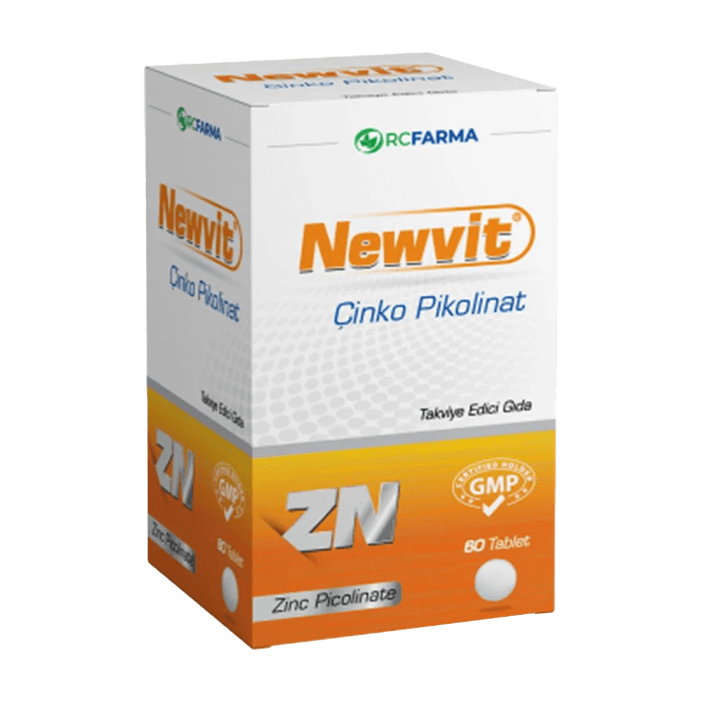 Newvit Çinko Pikolinat 15 mg 60 Tablet