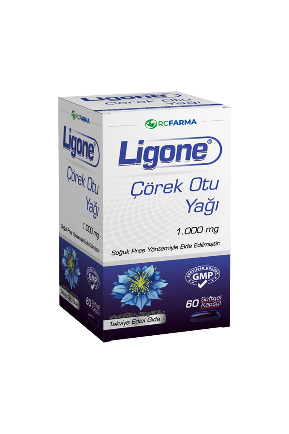 Ligone Çörek Otu Yağı 60 Kapsül