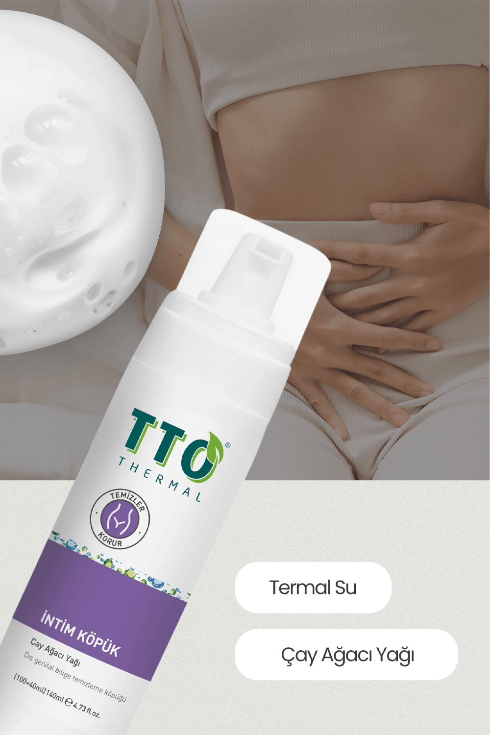 TTO İntim Köpük 100 ml