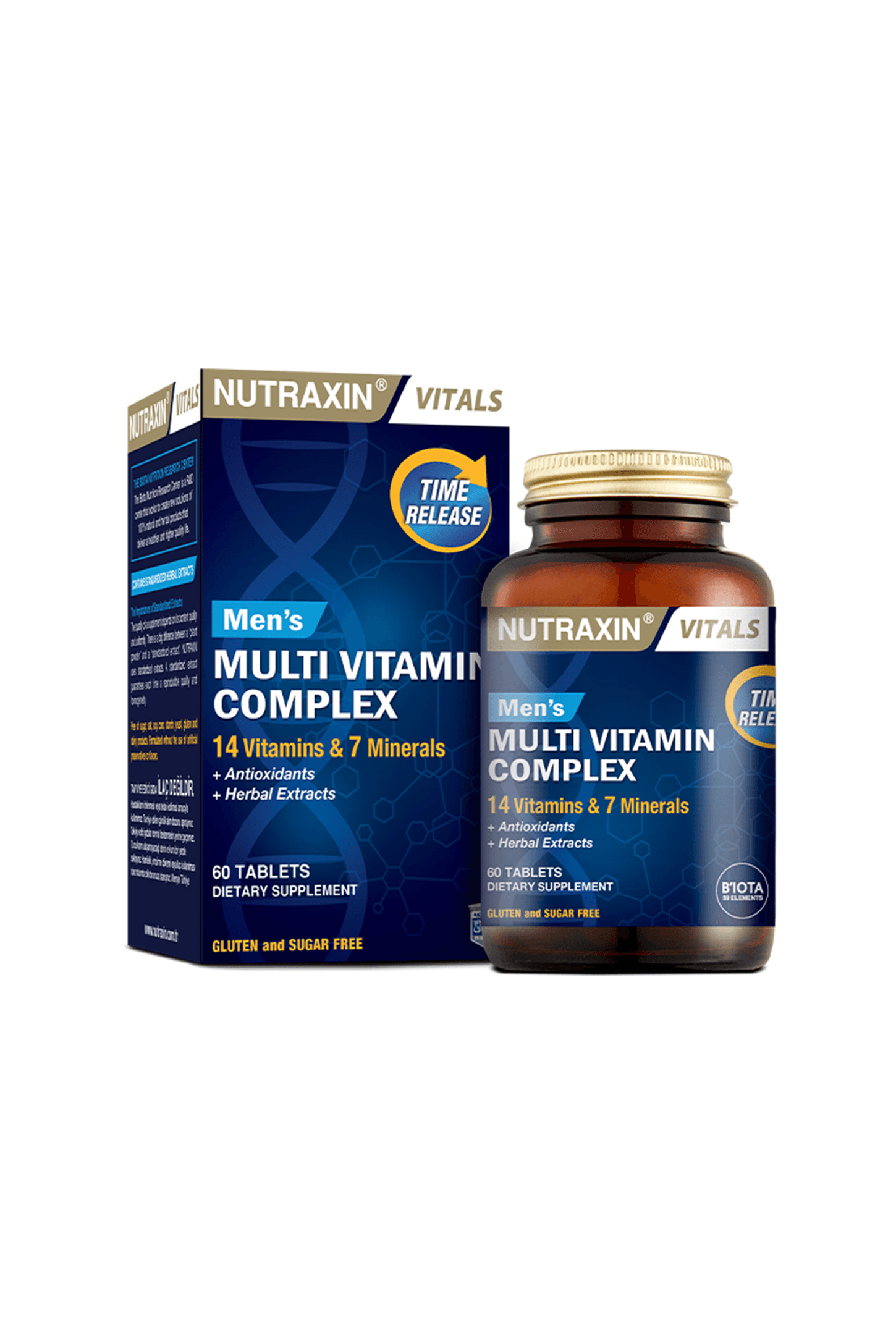 Nutraxin Mens Multivitamin Complex 60 Tablet