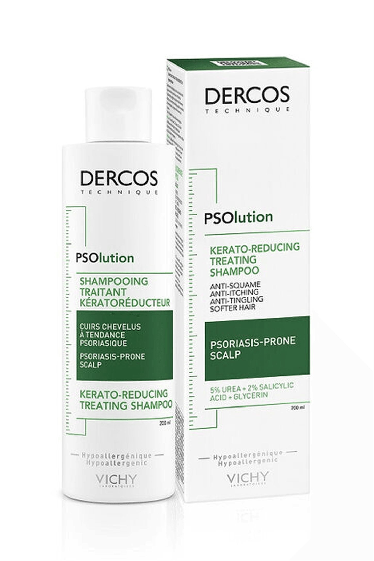 Vichy Dercos PSOlution Pullanmaya Karşı Bakım Şampuanı 200 ml