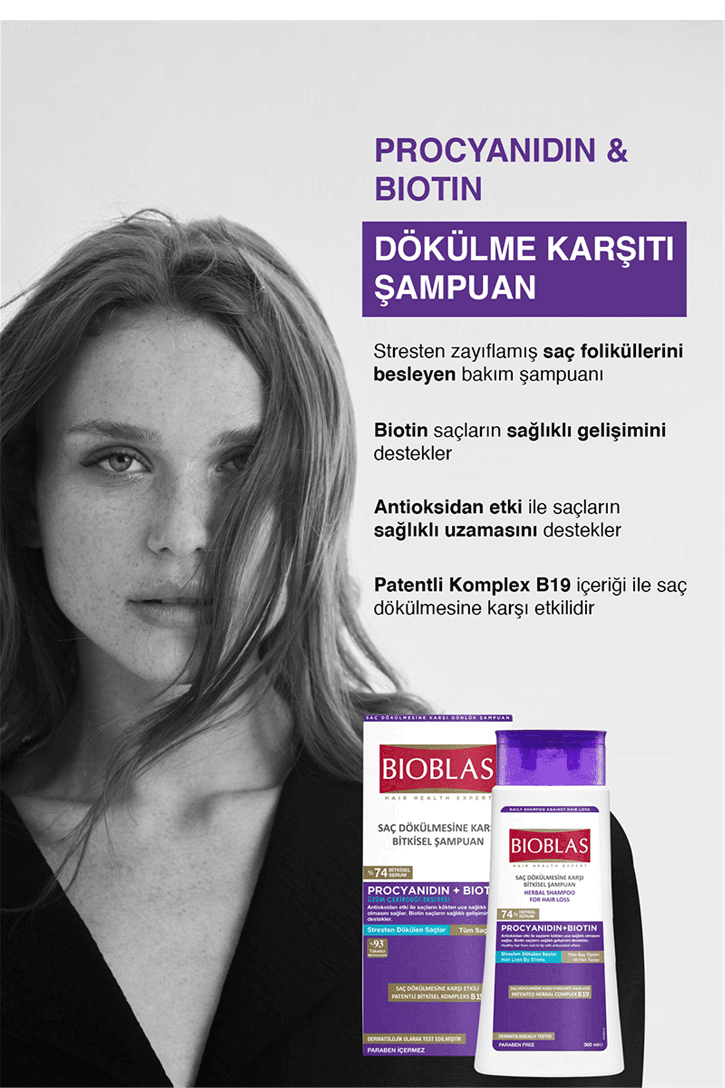 Bioblas Saç Dökülmesi Anti Stress Şampuan 360 ml