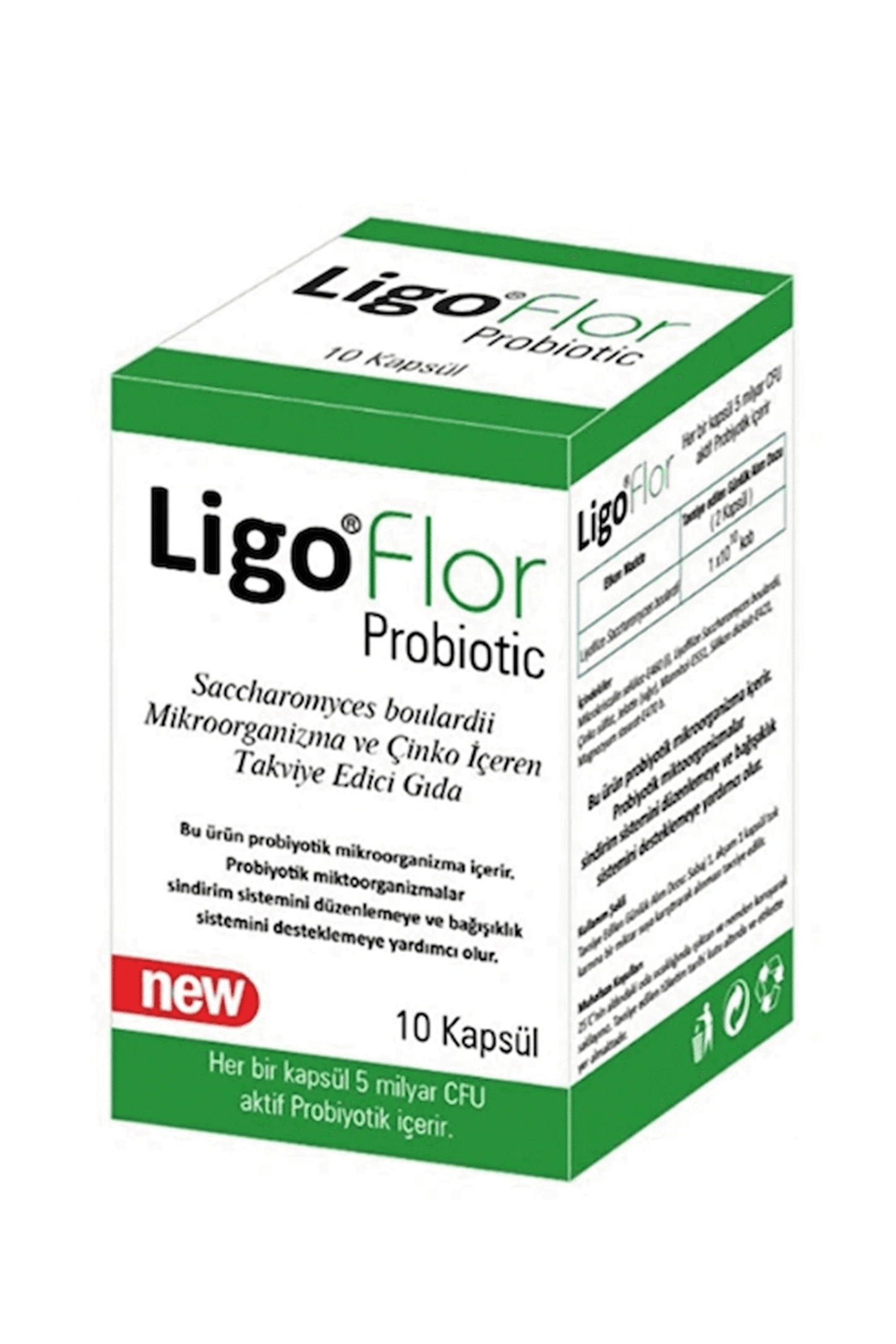 Ligoflor Probiyotik 10 Kapsül