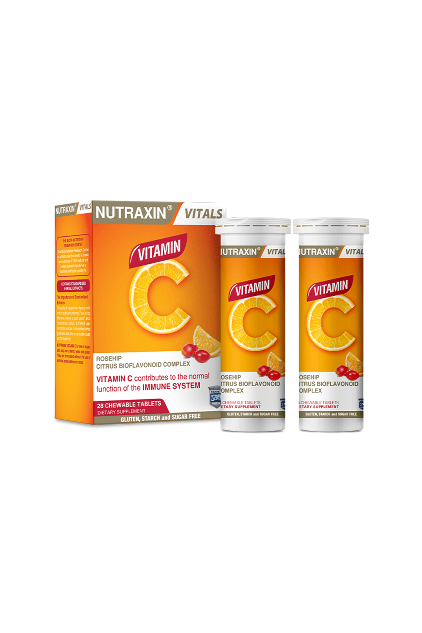 Nutraxin Vitamin C 28 Çiğneme Tableti