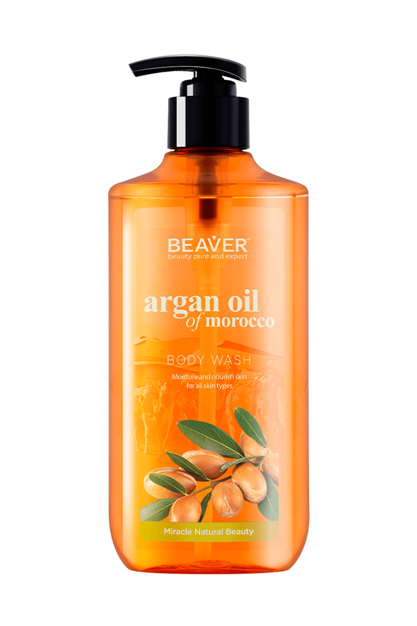 Beaver Argan Oil Body Wash 400 ml