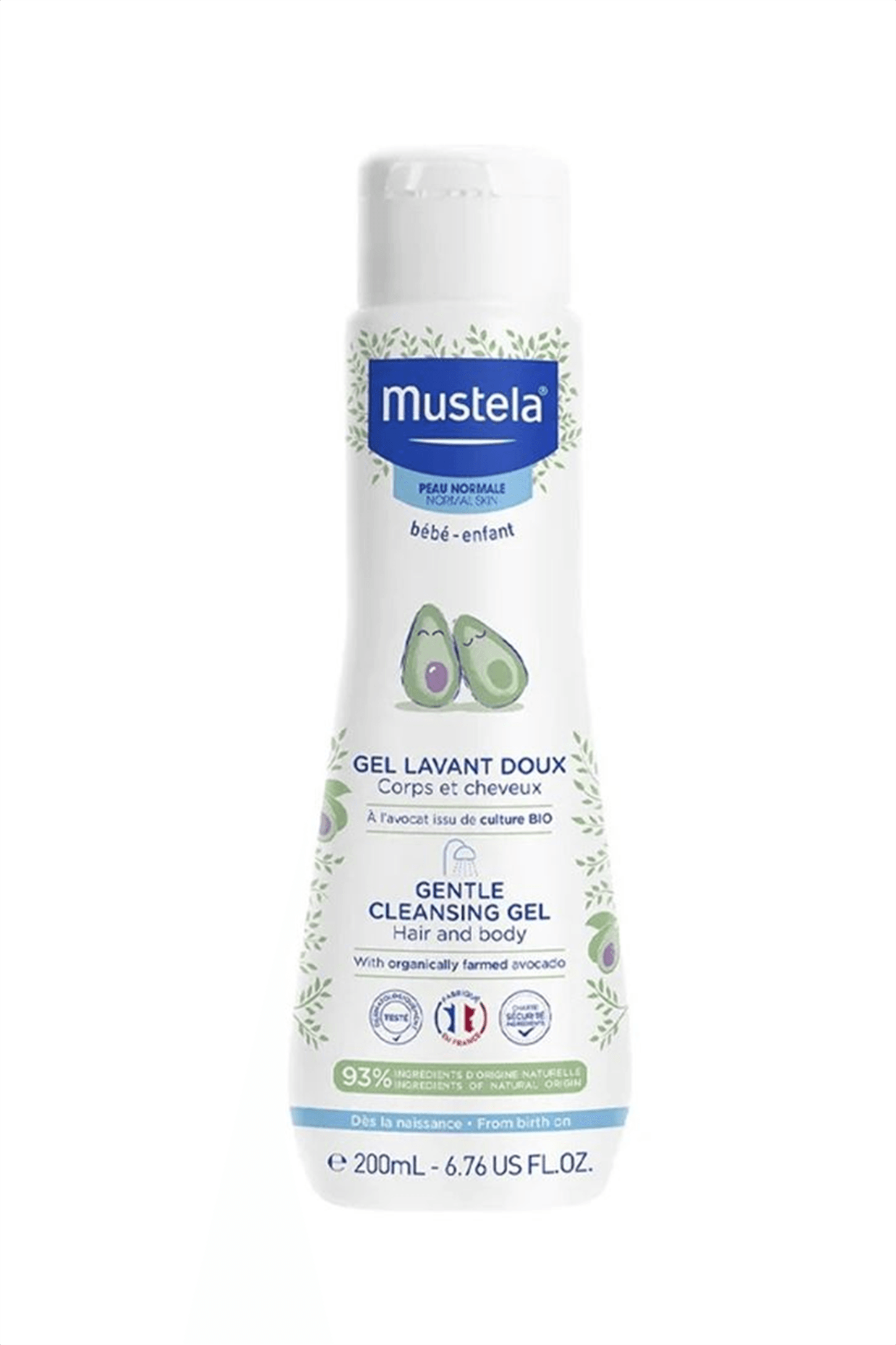 Mustela Gentle Cleansing Yenidogan Bebek Sampuani 200 ml