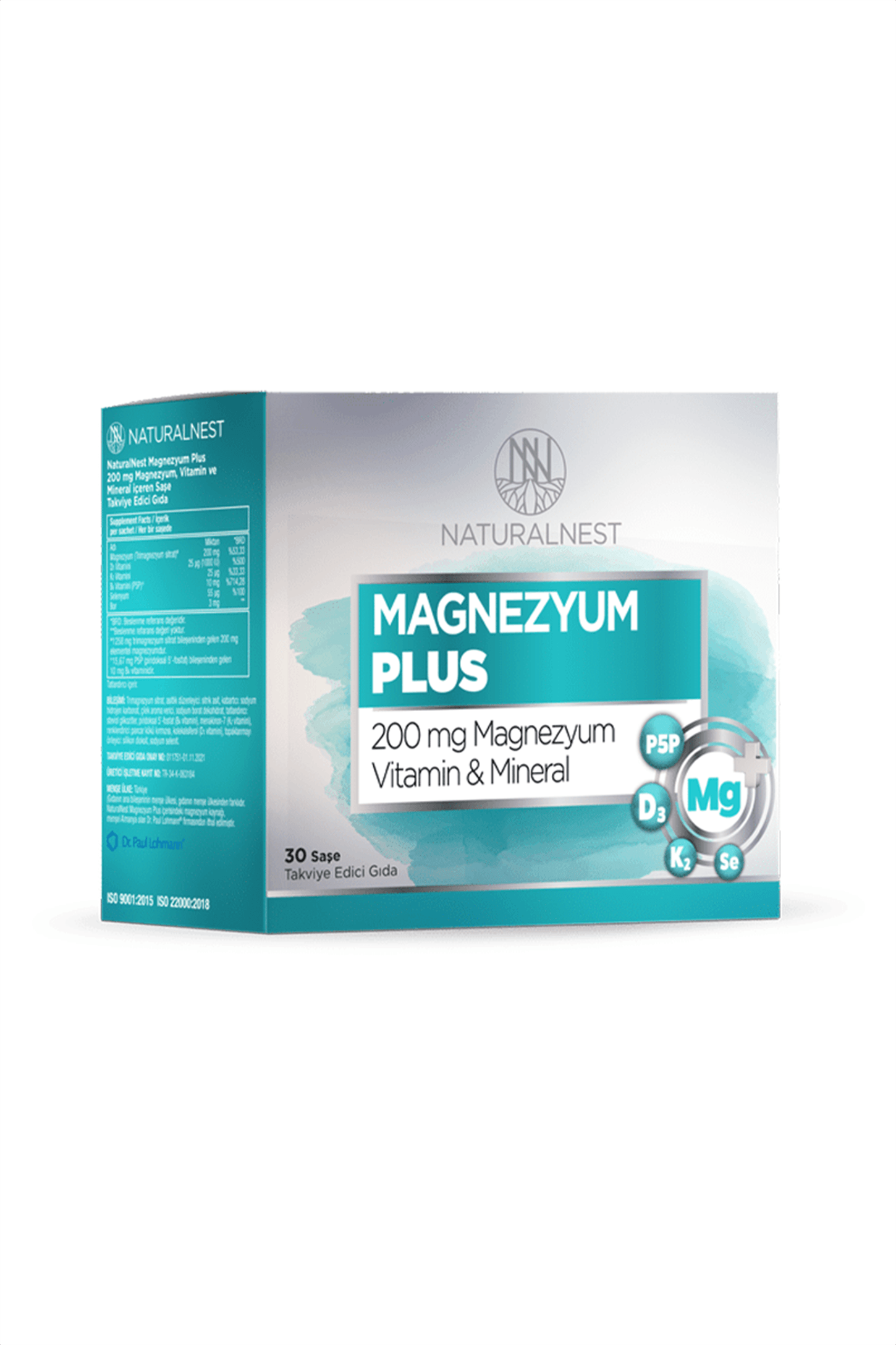 NaturalNest Magnezyum Plus 30 Saşe