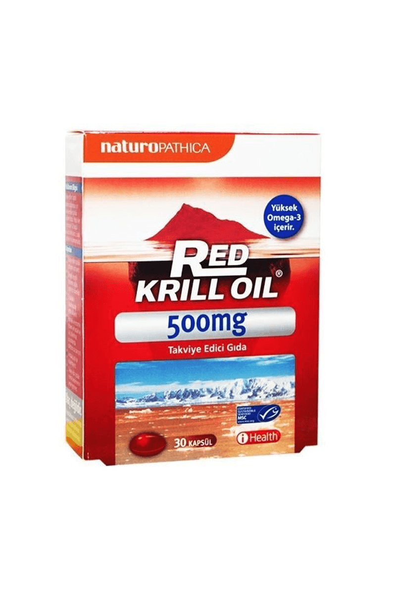 Red Krill Oil 500mg 30 Kapsül