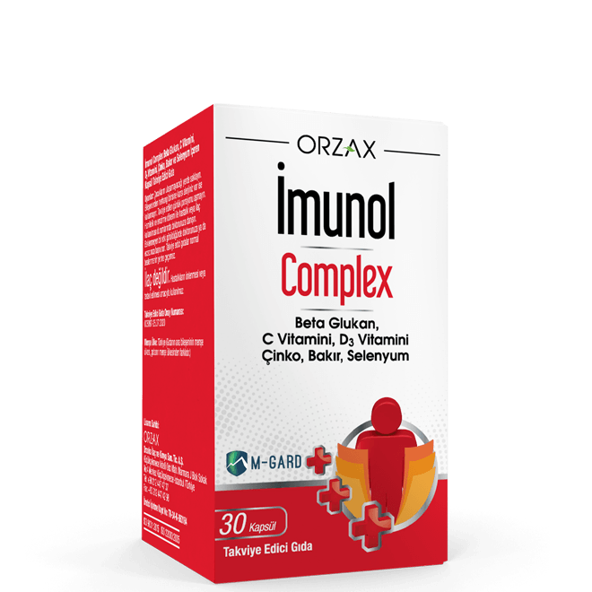 Orzax İmunol Complex 30 Kapsül