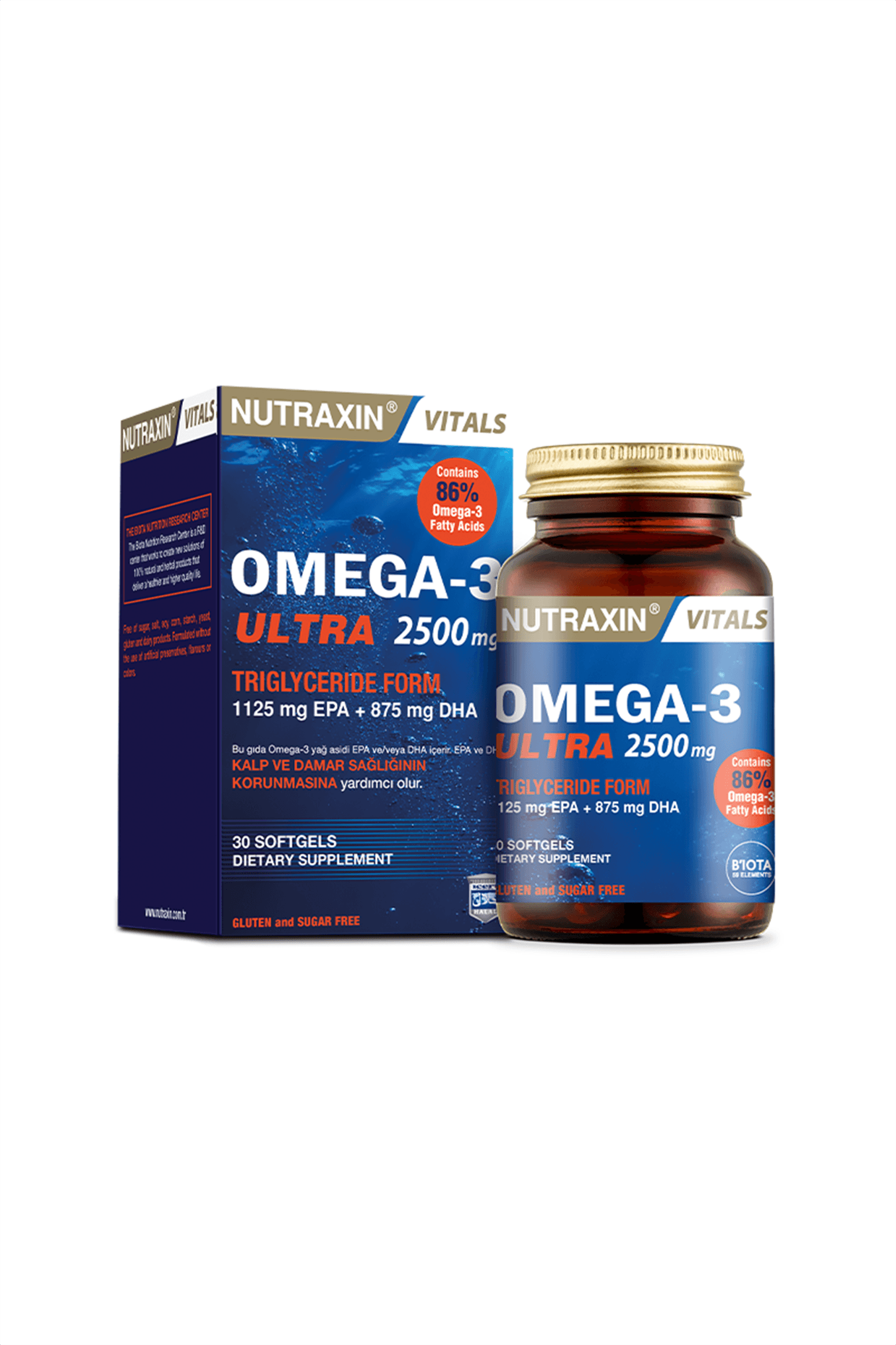 Nutraxin Omega 3 Ultra 2500 mg 30 Softjel