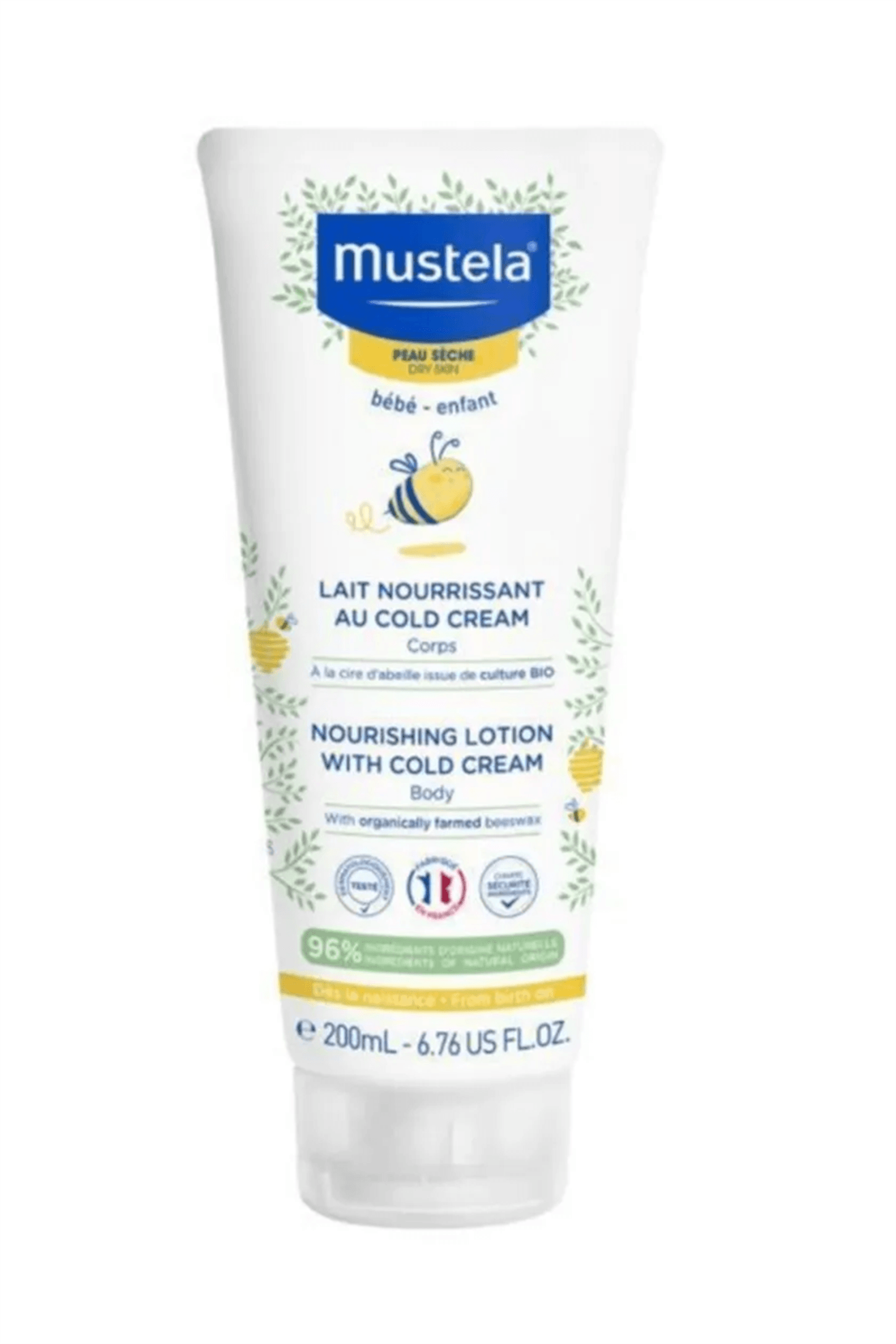 Mustela Cold Krem İçeren Besleyici Vücut Losyonu 200 ml