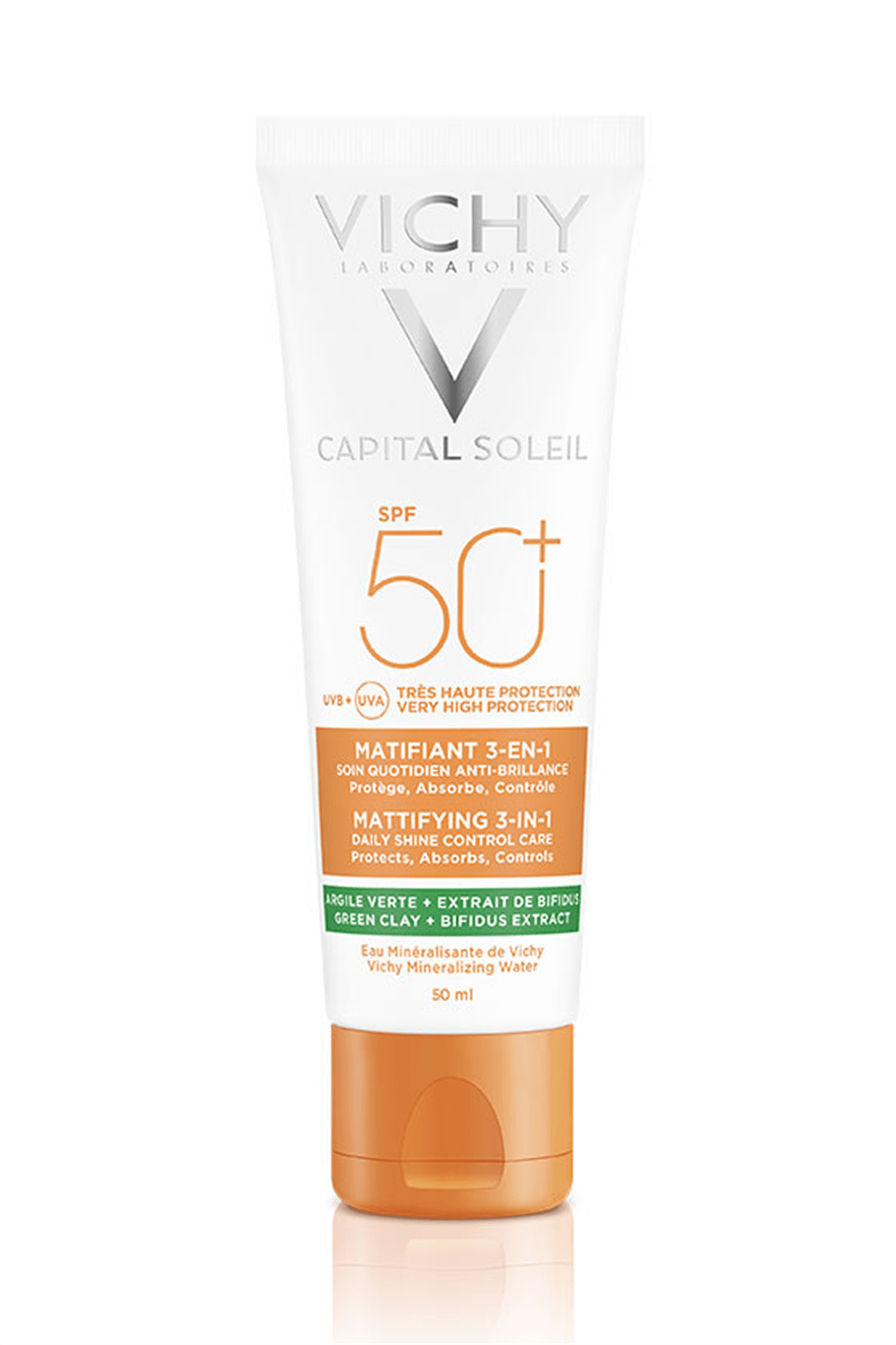 Vichy Capital Soleil SPF 50+ Matlaştırıcı Yüz Güneş Kremi 50 ml