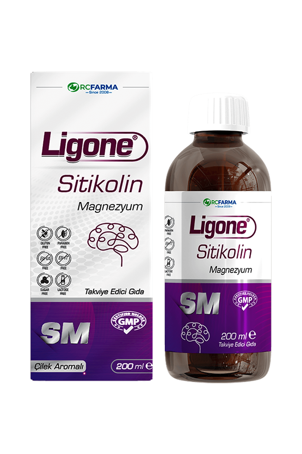 Ligone Sitikolin Magnezyum 200 ml