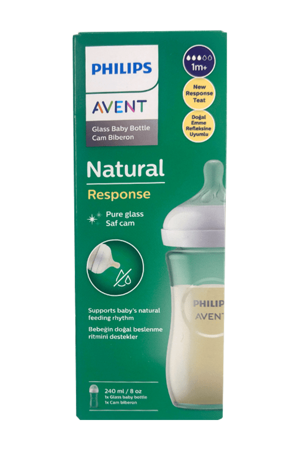 Philips Avent SCY933/01 Natural Response Cam Biberon 240 ml
