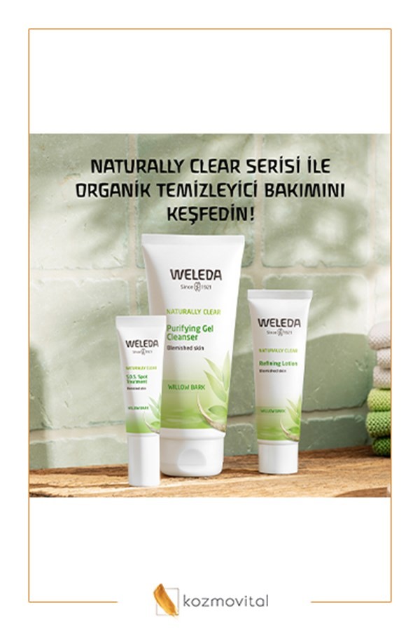 Weleda Naturally Clear Arındırıcı Temizleyici Jel 100 ml