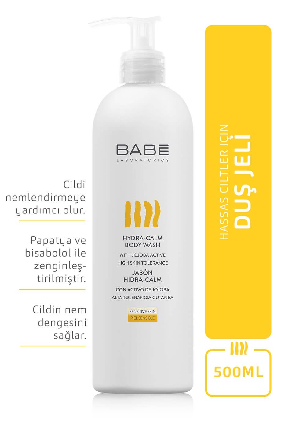 BABE Hydra-Calm Body Wash 500 ml