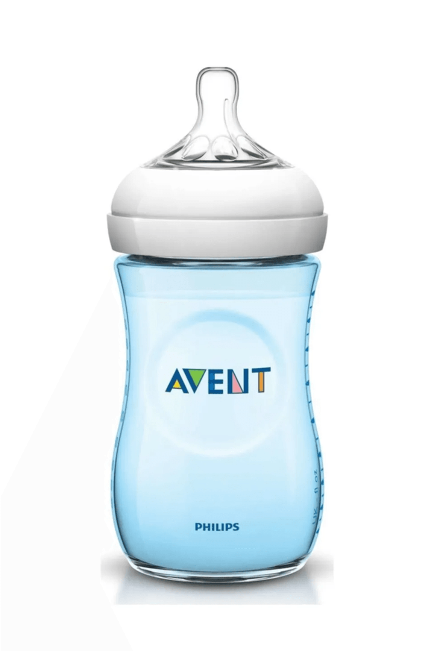 Philips Avent SCF 035/17 Natural PP Biberon 260 ml Tekli Mavi