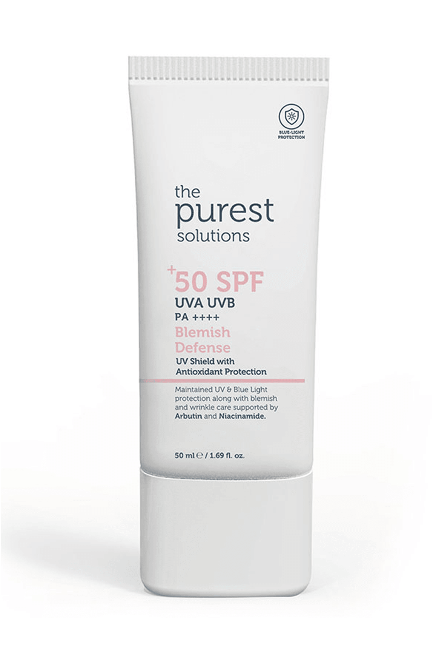 The Purest Solutions UV Shield with Antioxidant Protection Blemish Defense