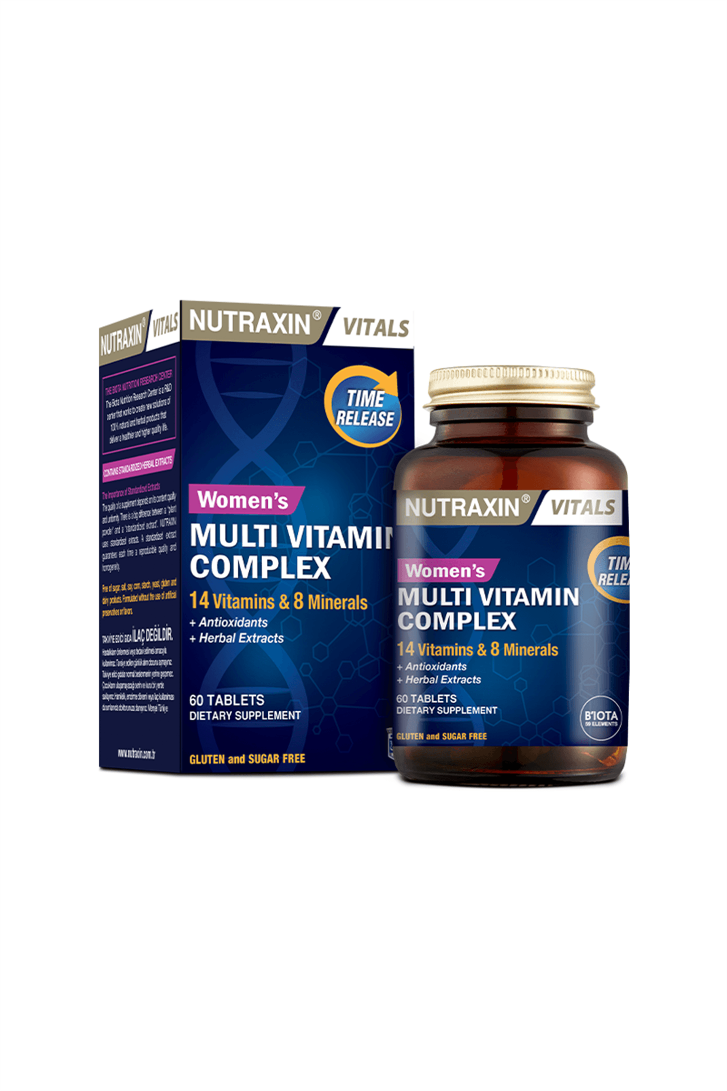 Nutraxin Womens Multivitamin Complex 60 Tablet