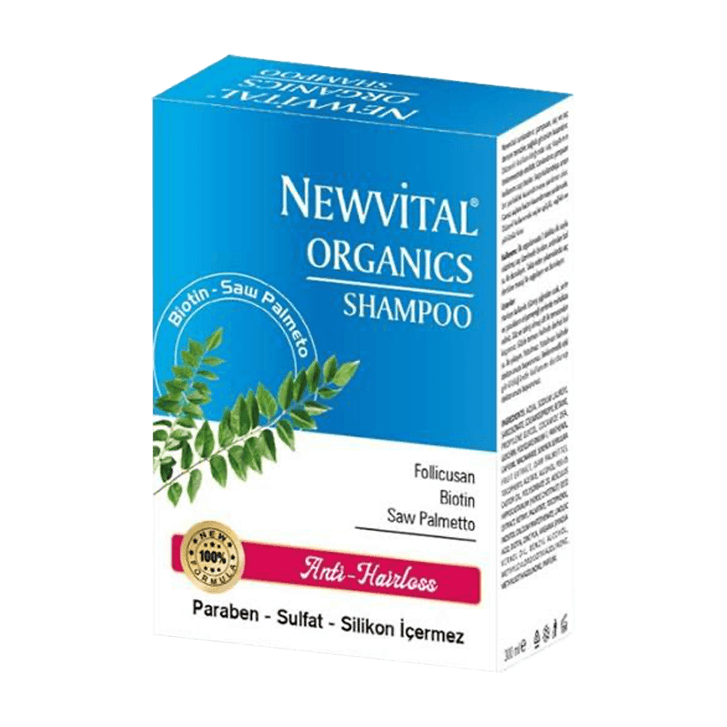 Newvital Organics Dökülme karşıtı Şampuan 300 ml