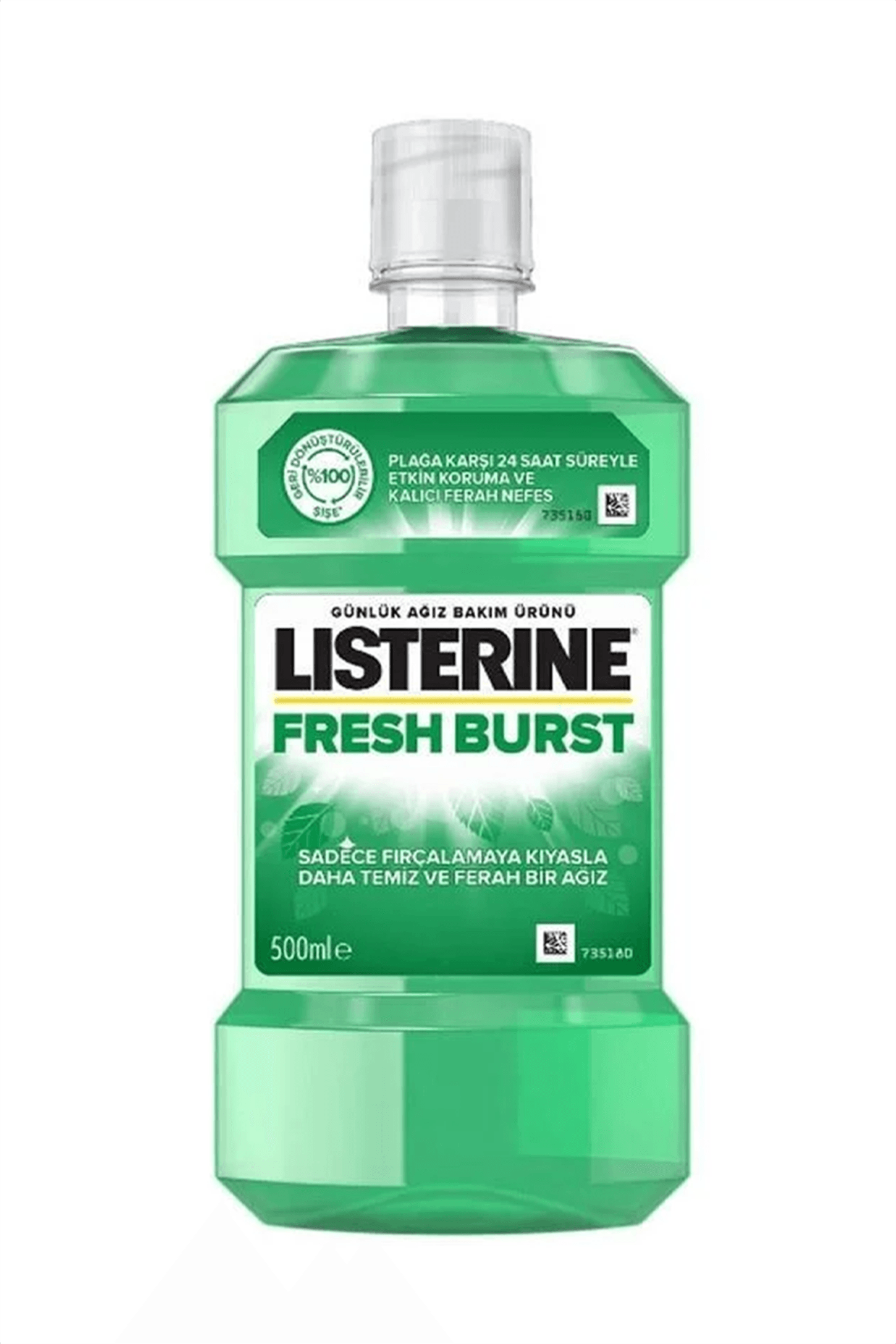 Listerine Fresh Burst Agiz Bakim Ürünü 500ml