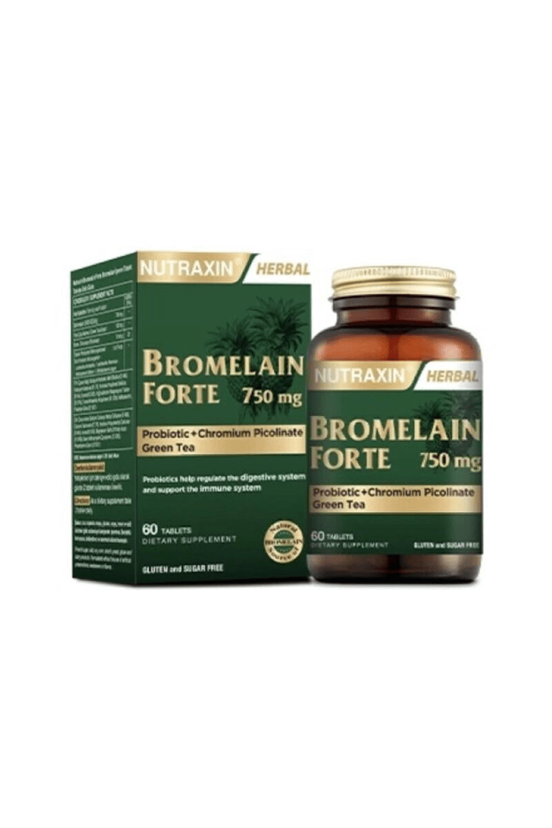 Nutraxin Bromelain Forte 60 Tablet