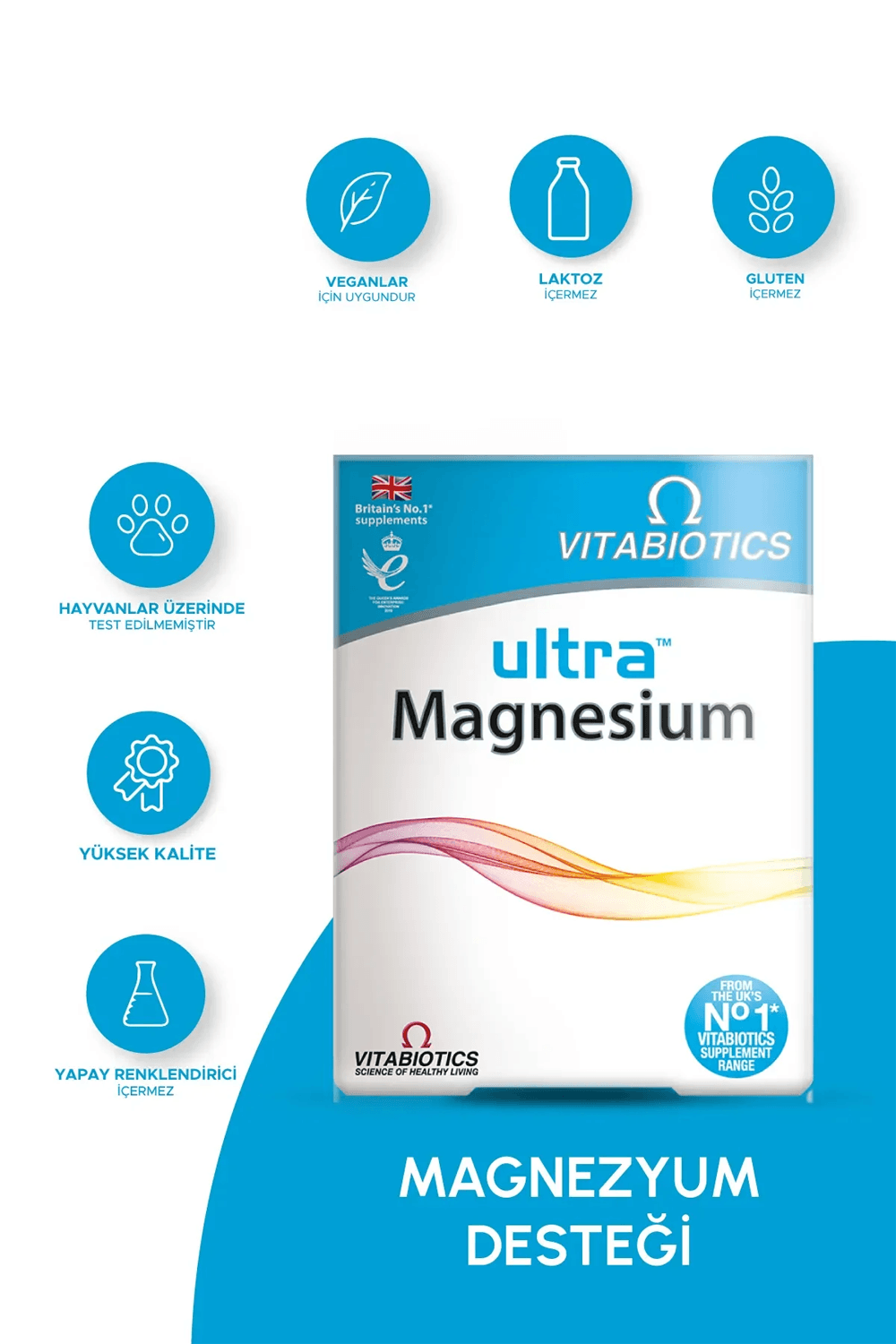 Vitabiotics Ultra Magnesium 60 Tablet