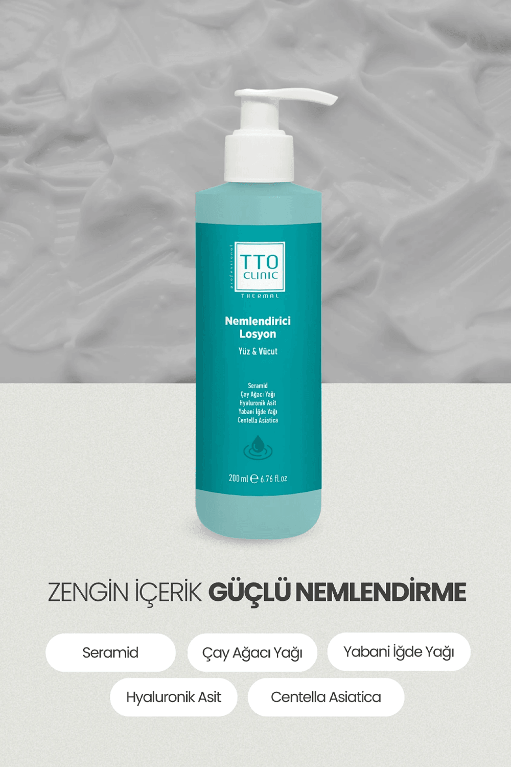 TTO Clinic Nemlendirici Losyon 200 ml