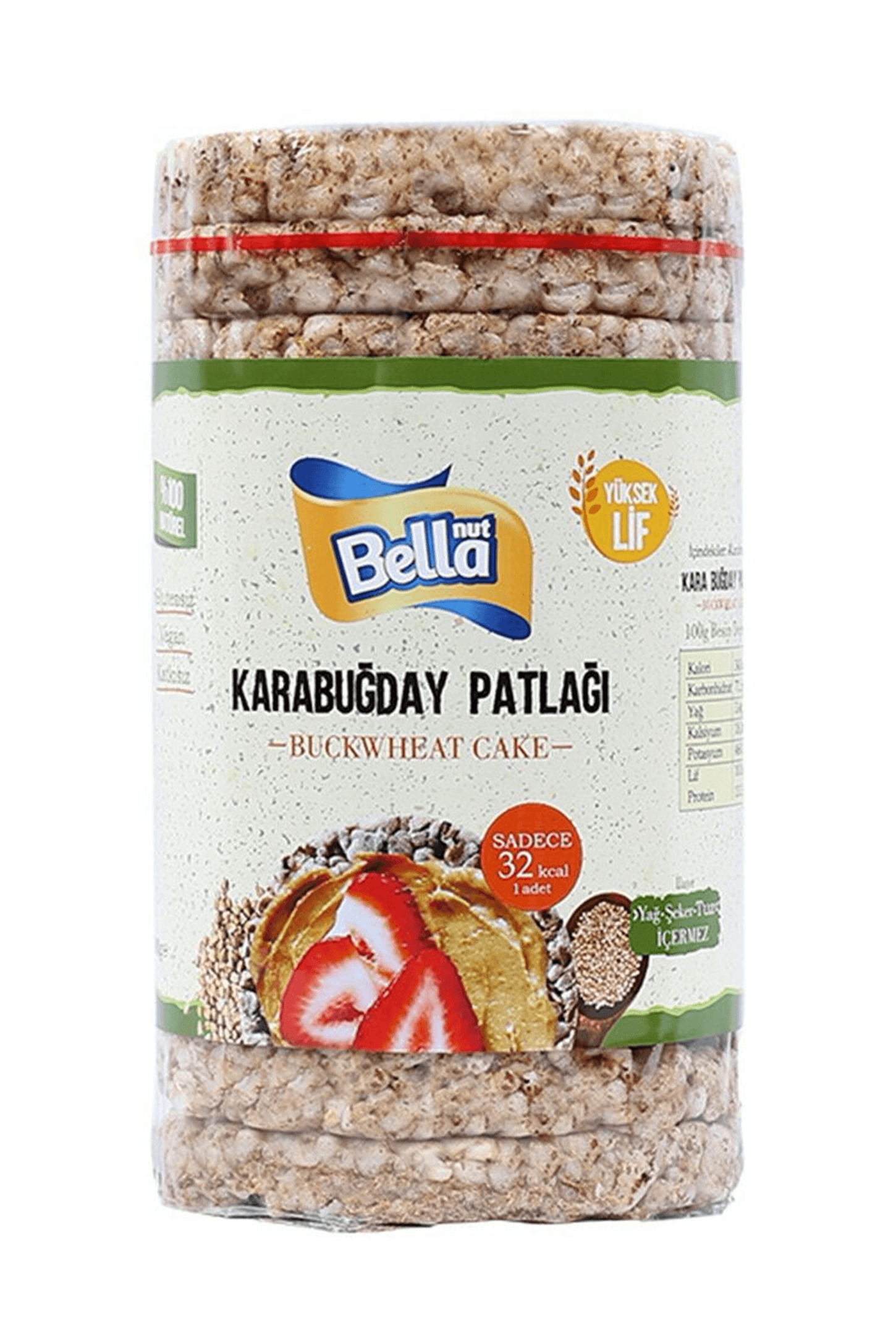 BellaNut Karabuğday Patlağı 100 gr.