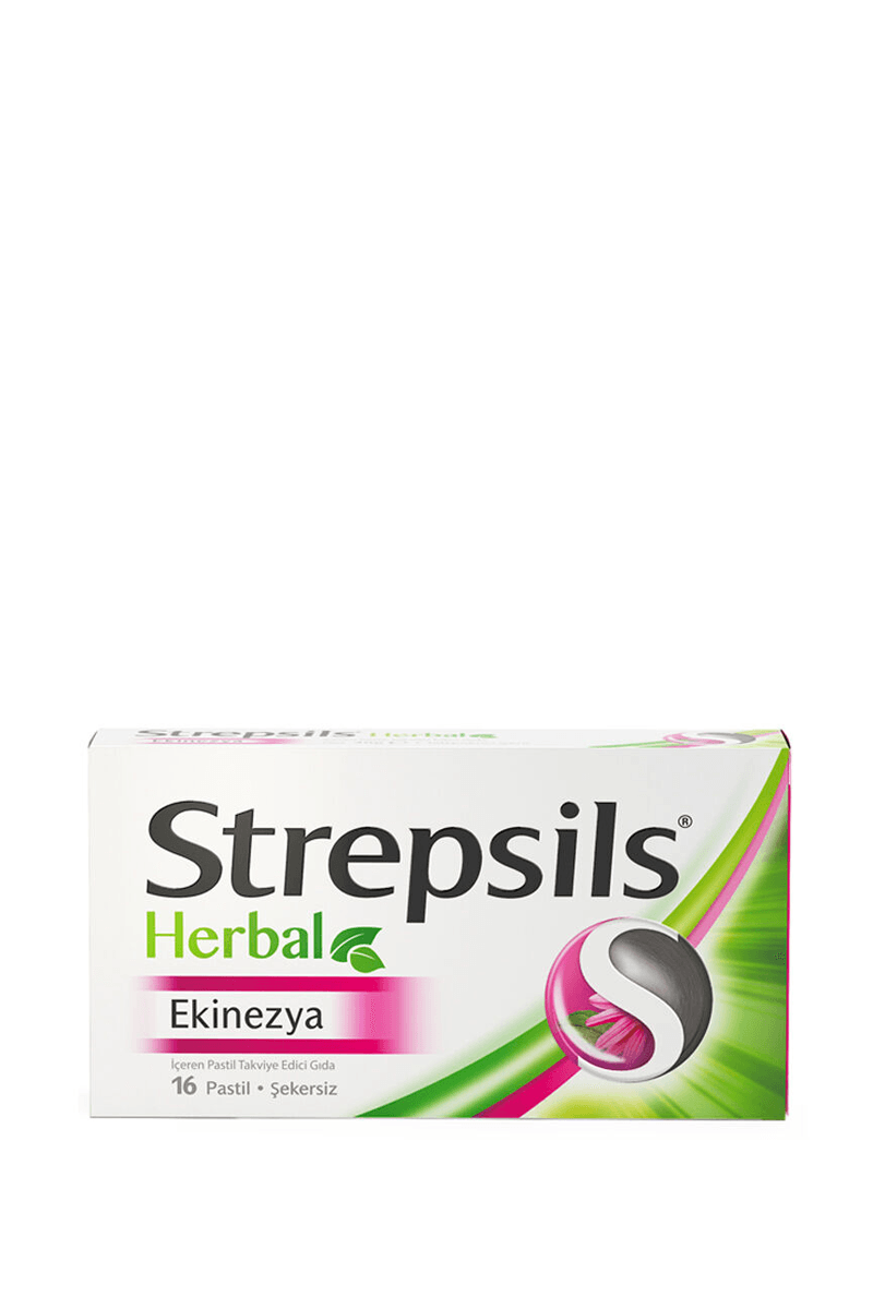 Strepsils Herbal Ekinezya İçerikli 16 Pastil