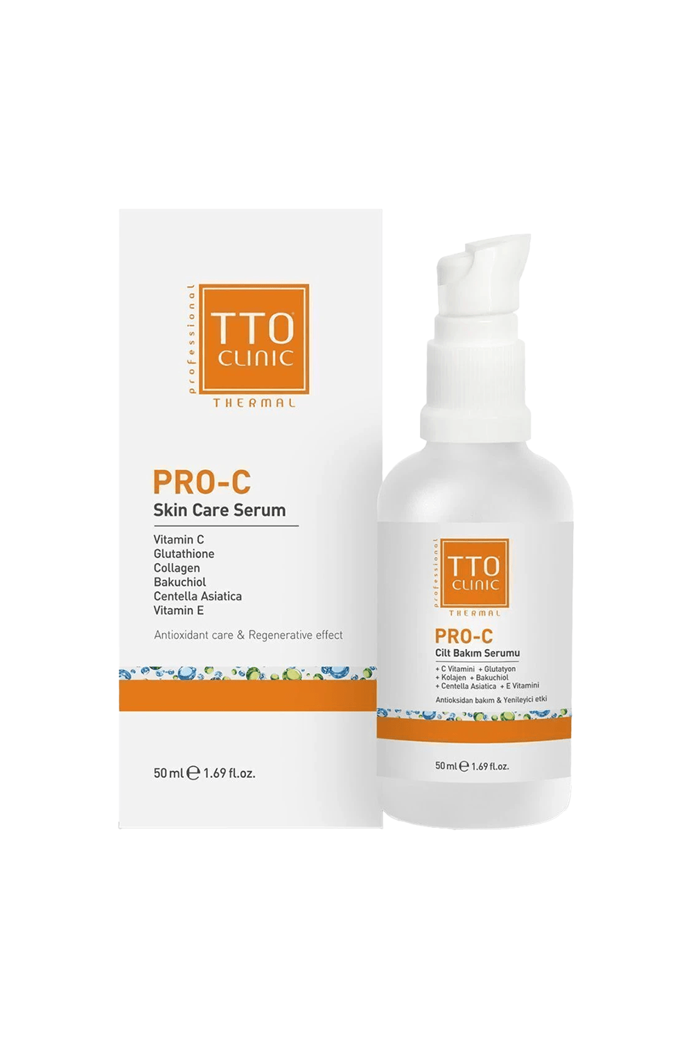 TTO CLINIC PRO-C Cilt Bakım Serumu 50 ml