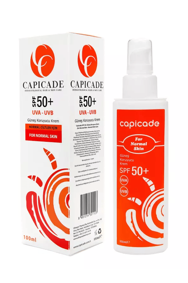 Capicade Güneş Koruyucu Krem Spf50+ 100ml