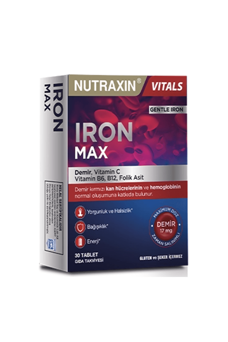 Nutraxin Iron Max 30 Tablet