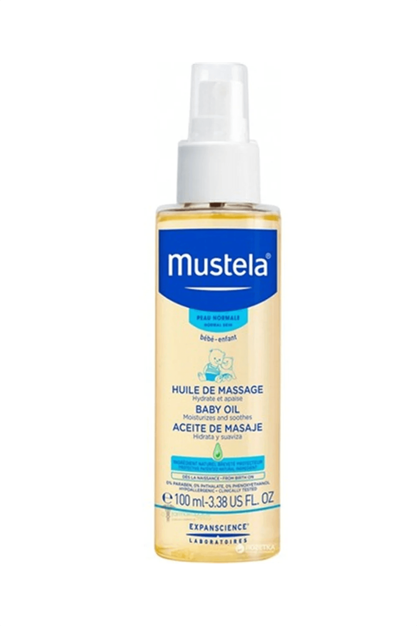 Mustela Bebek Bakım Masaj Yağı 100ml