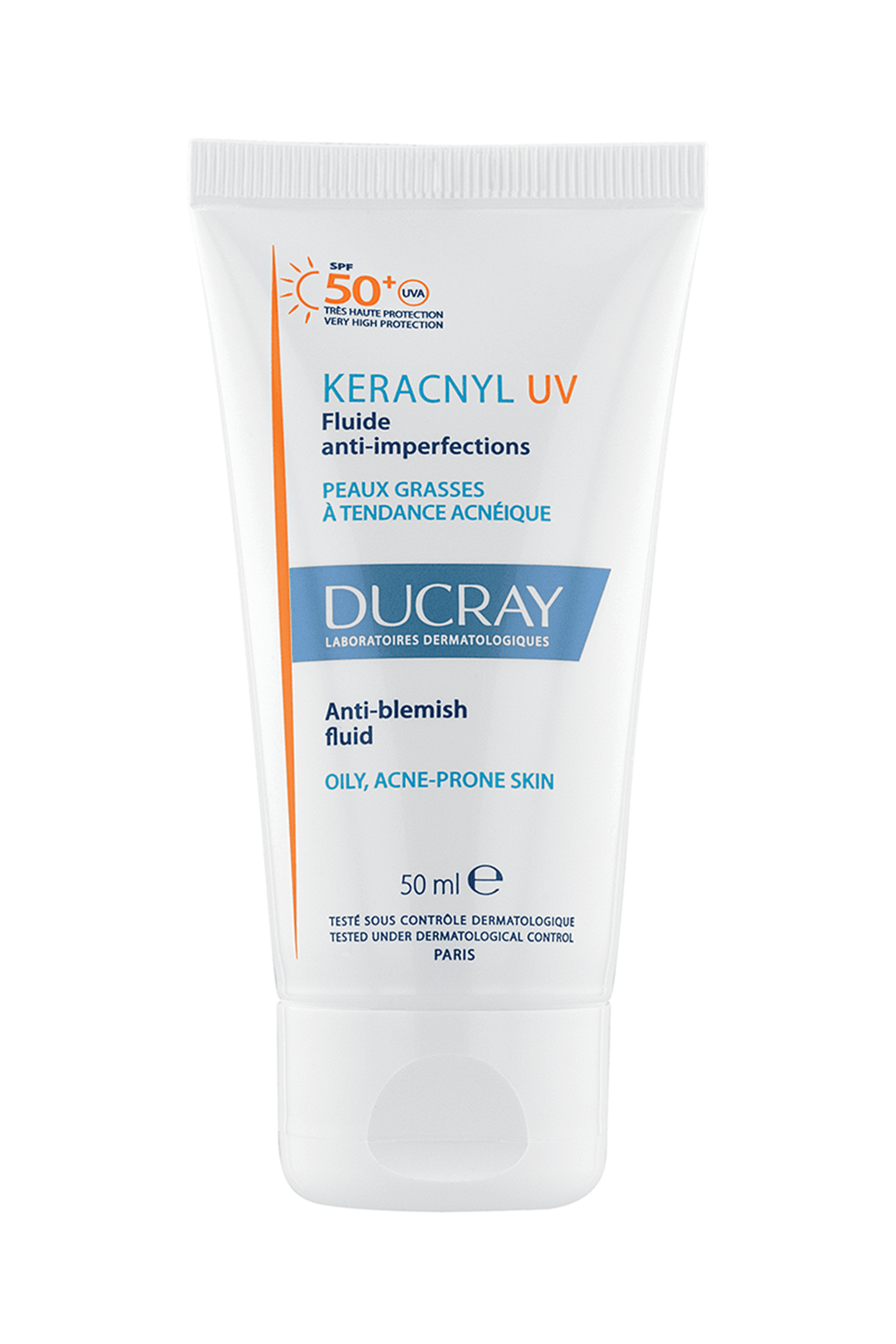 Ducray Keracnyl UV 50+ Fluide 50 ml