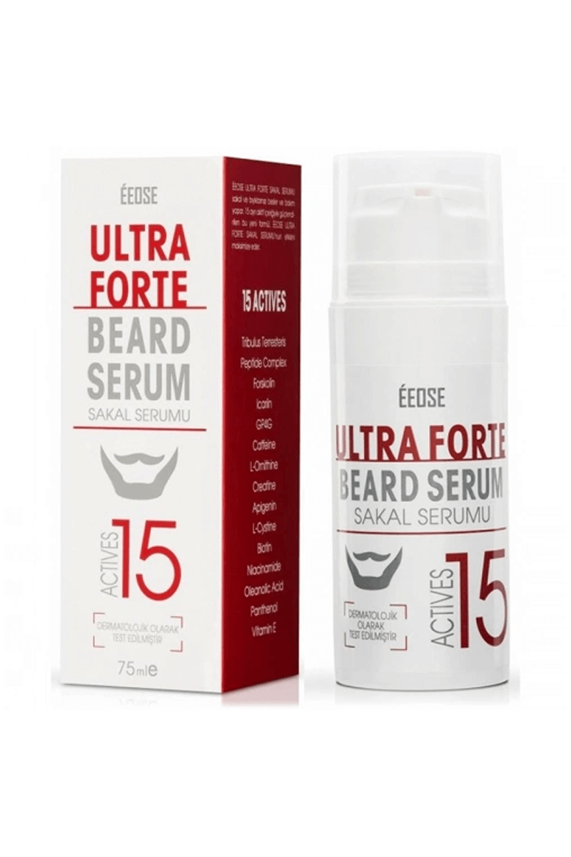 EEOSE Ultra Forte Sakal Serumu 75 ml + 2.si· %50 İndirimli