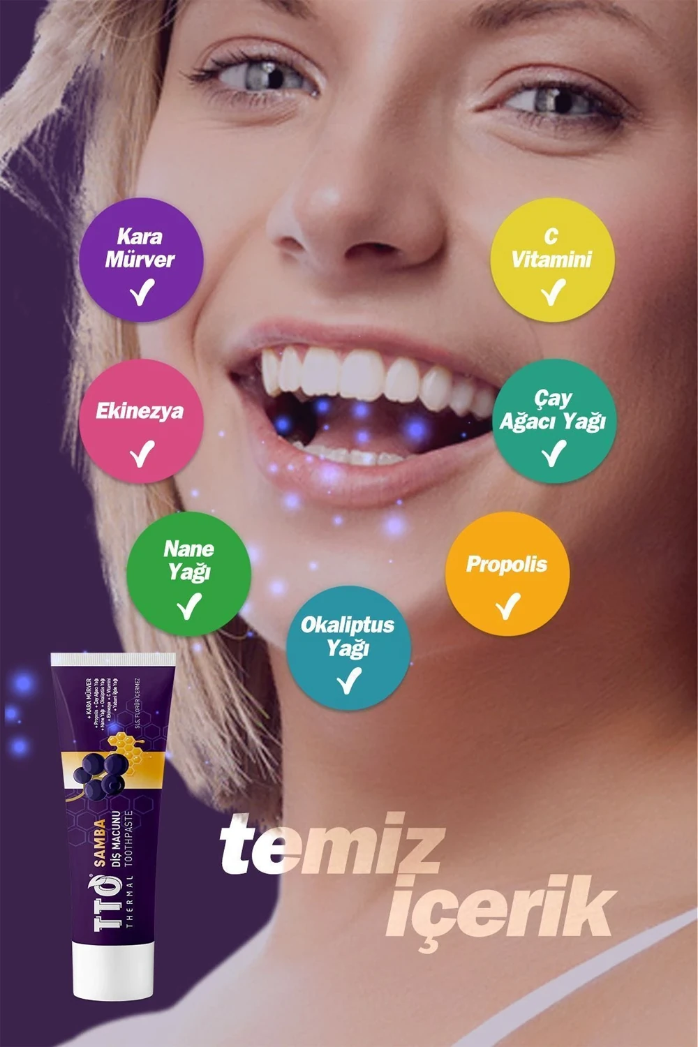 TTO Samba Diş Macunu 75 gr