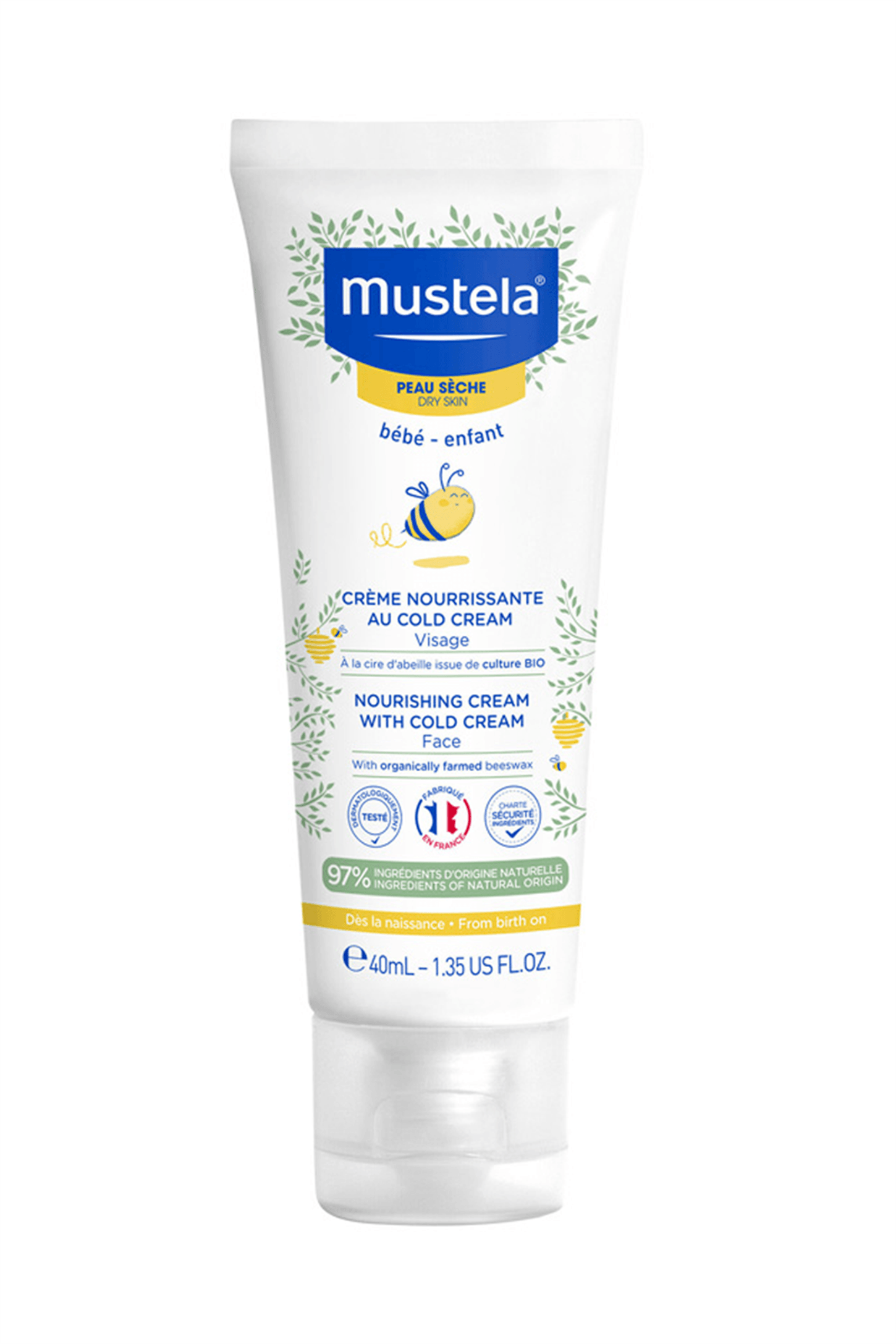 Mustela Nourishing Cream With Cold Cream 40 ml