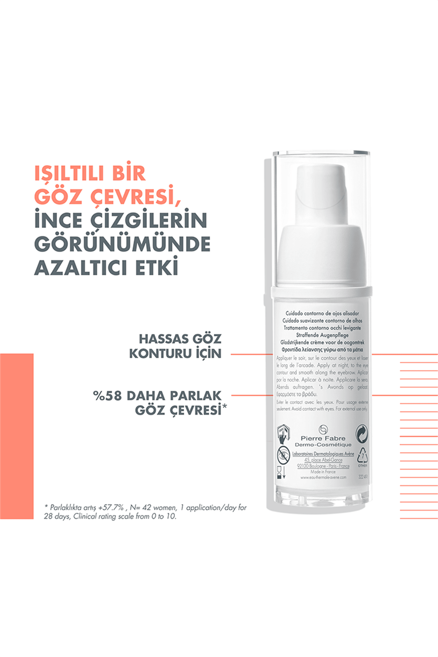 Avene A-Oxitive Yaşlanma Karşıtı Göz Çevresi Kremi 15 ml