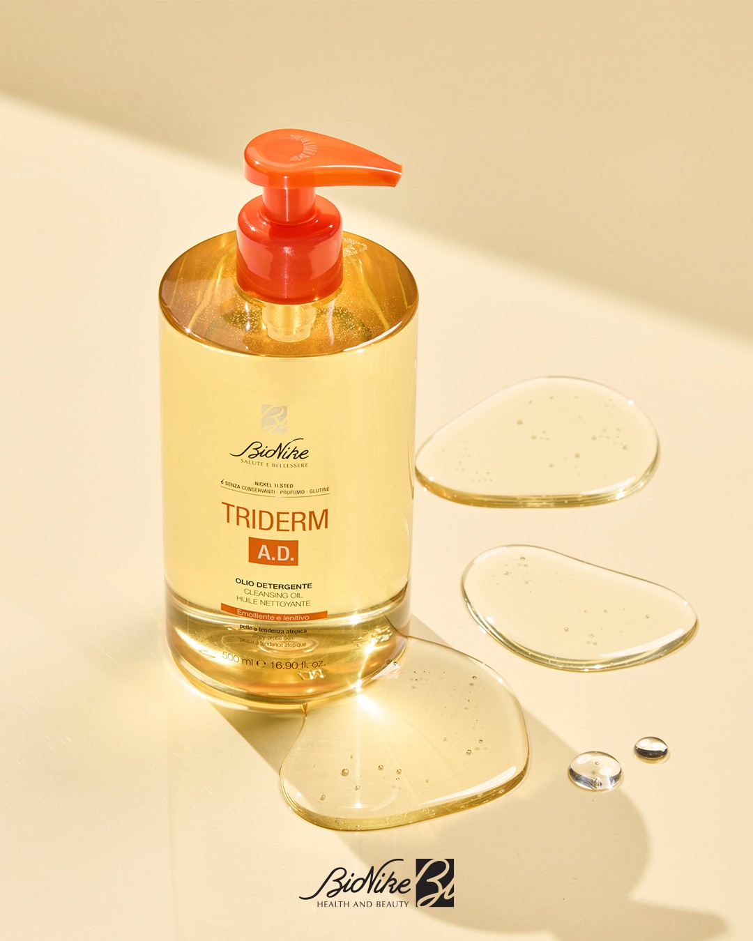 BioNike Triderm A.D. Cleansing Oil 500 ml