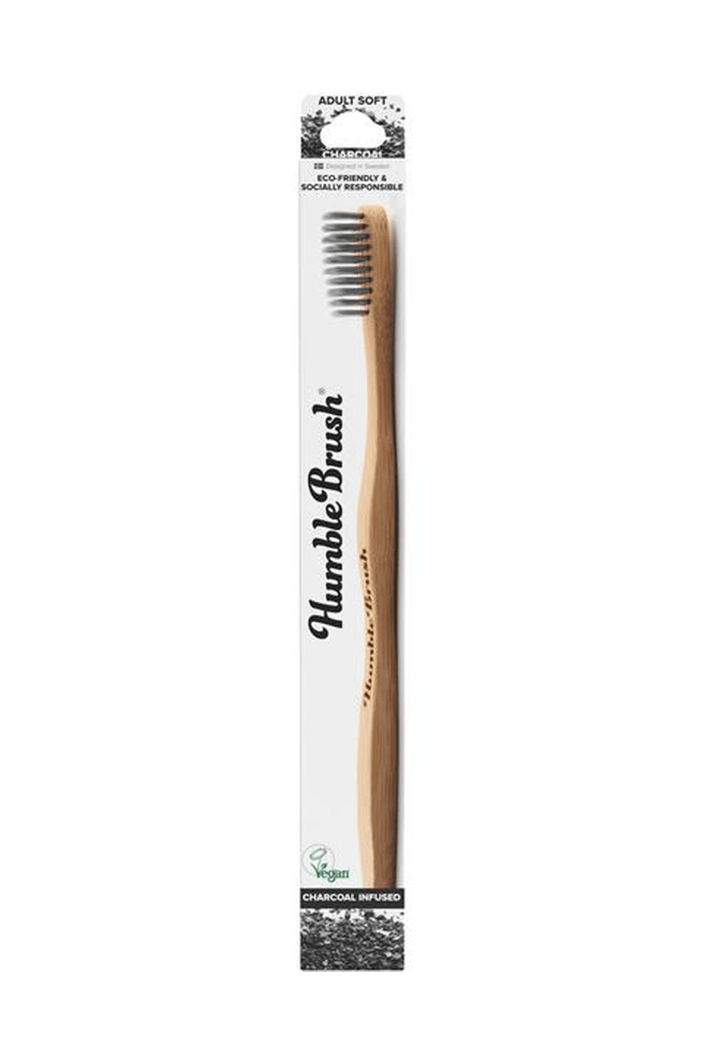 Humble Brush Adult Charcoal - Soft (Kömür)