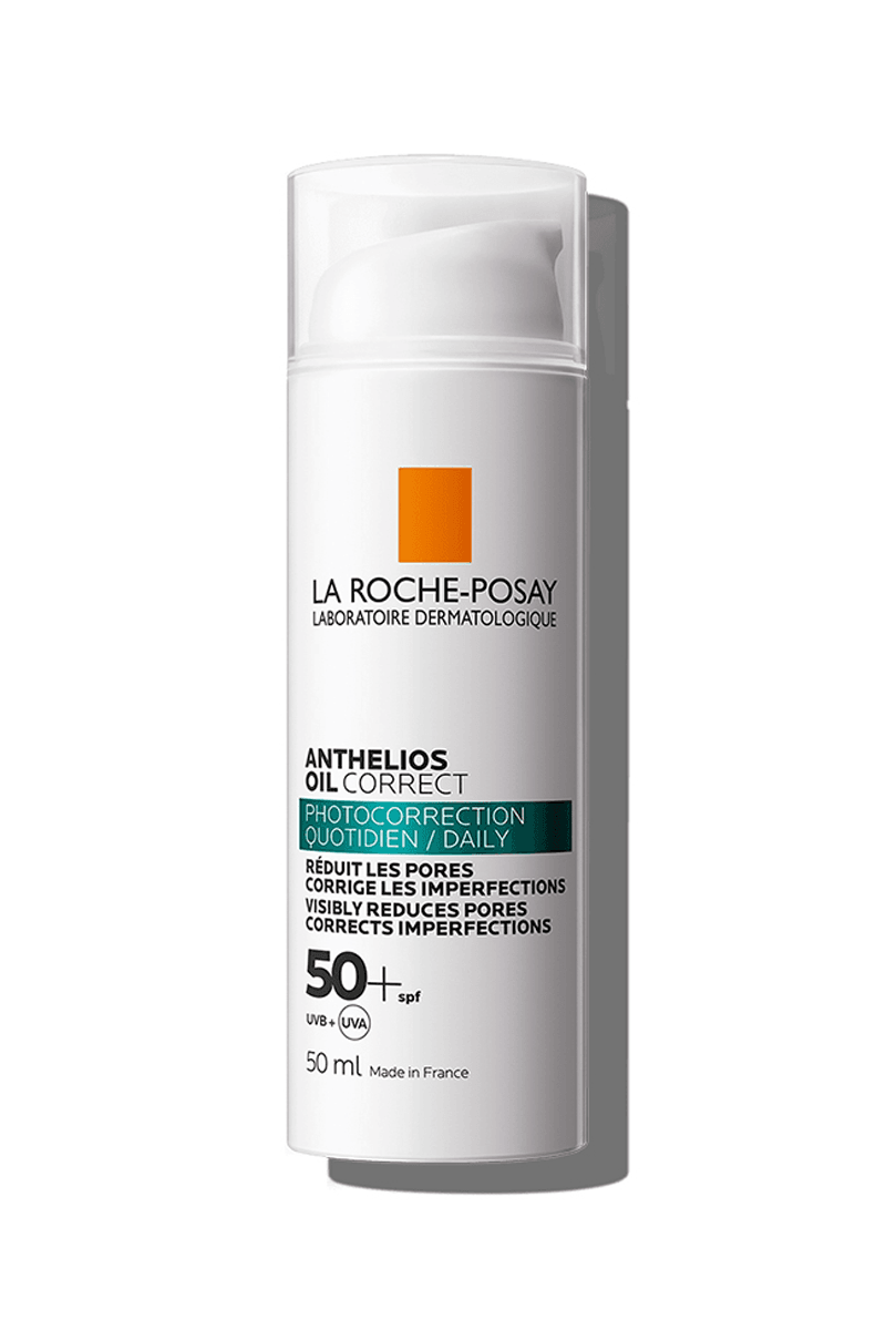 La Roche Posay Anthelios Oil Correct Yağlı ve Düzensiz Ciltler için Yüz Güneş Kremi 50 ml