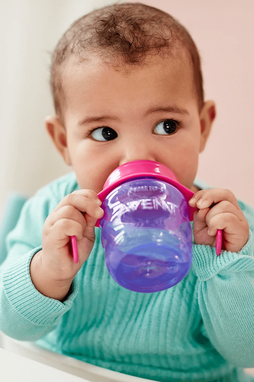 Philips Avent SCF551/03 Eğitici Damlatmaz Bardak 6 Ay+ 200 ml Mor