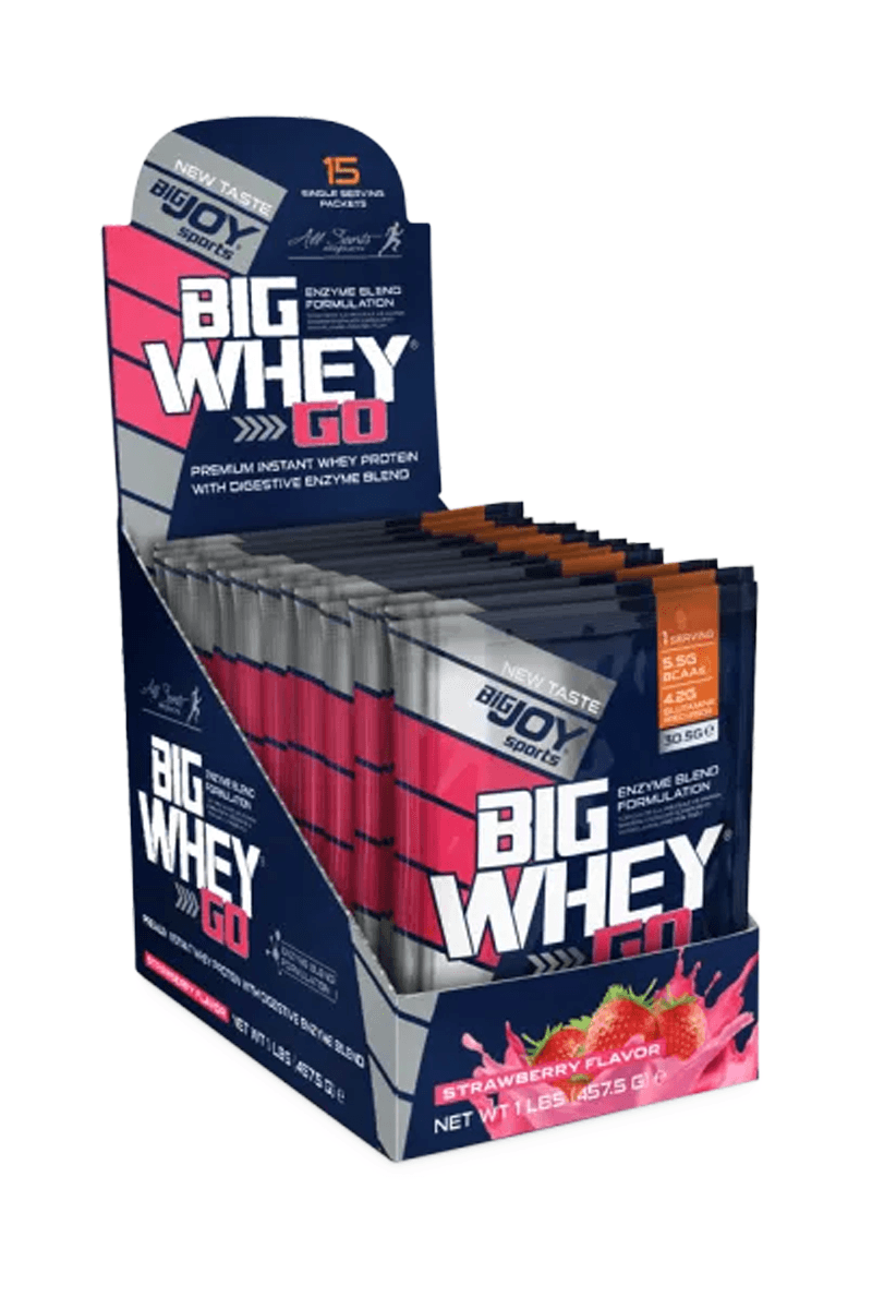 Bigjoy Sports-Bigwheygo Çilek 15 Servis (457.5g)