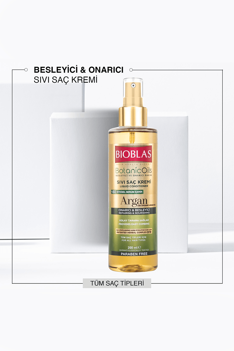 Bioblas Botanic Oils Argan Yağlı Sıvı Saç Kremi 200 ml